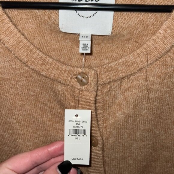NWT! Aerie Cropped Cardigan Sweater - Picture 5 of 5
